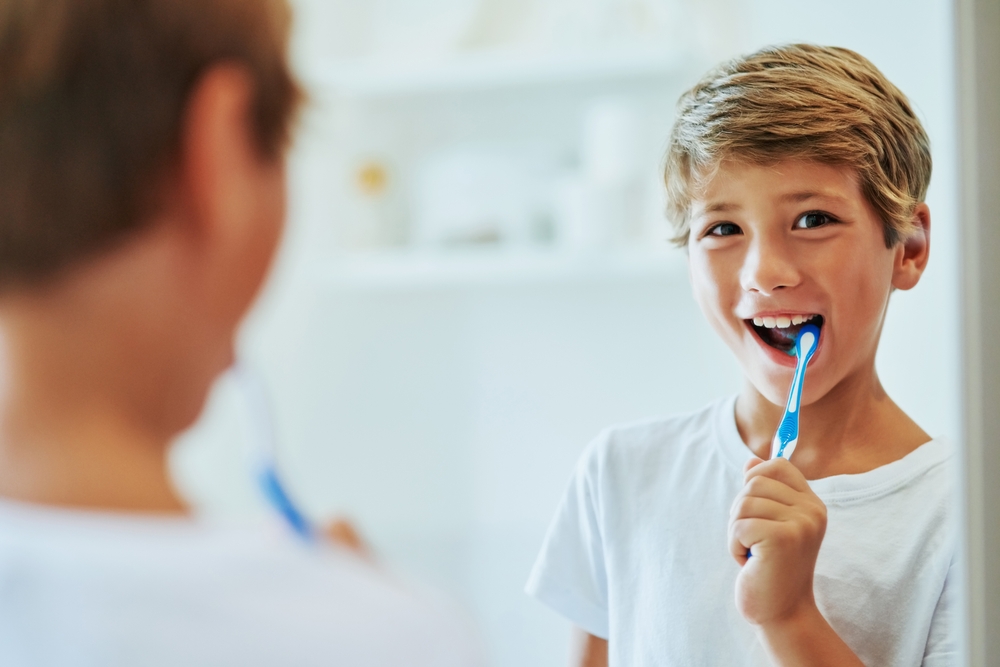 oral hygiene for children in Calhoun
